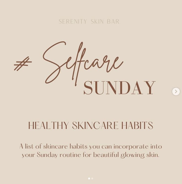 skincare hashtags