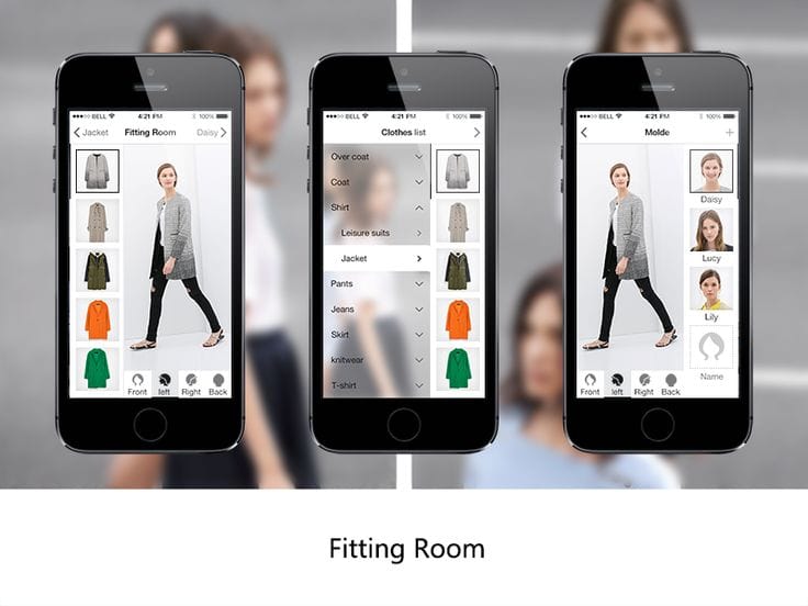 virtual fitting room