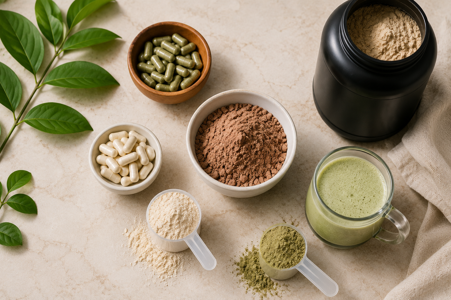 Wellness supplement brand marketing