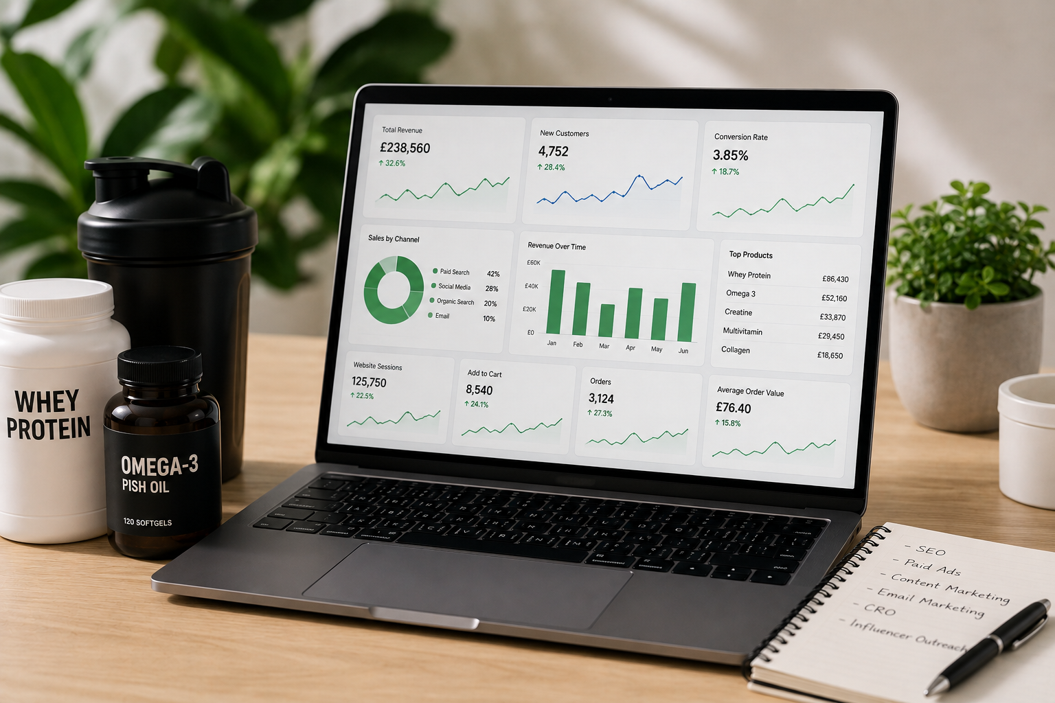 Nutrition product marketing agency